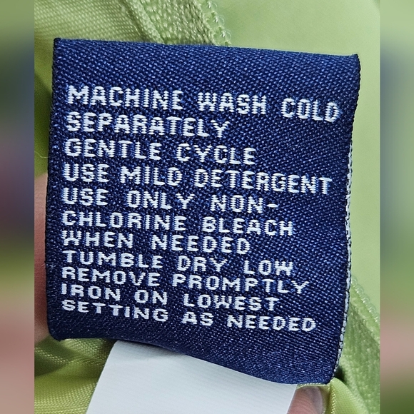 Mackintosh of New England Womens Green Blue Red Stripe Spring Coat Women's Lg - Picture 5 of 7